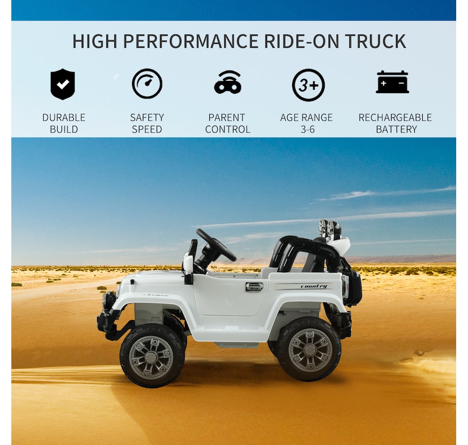 Image 946857_ALTMORE4.jpg, Product 946-857 / Price $199.99, Aosom 12V Kids Electric Ride On Car Toy Truck with Remote Control from Aosom on TSC.ca's Toys & Hobbies department