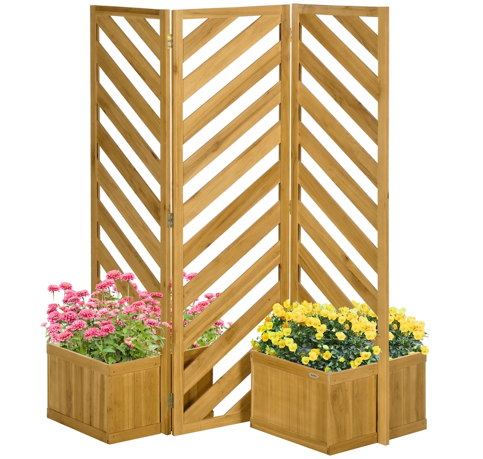 Image 946880.jpg, Product 946-880 / Price $209.99, Outsunny Freestanding Outdoor Privacy Screen from Outsunny on TSC.ca's Home & Garden department