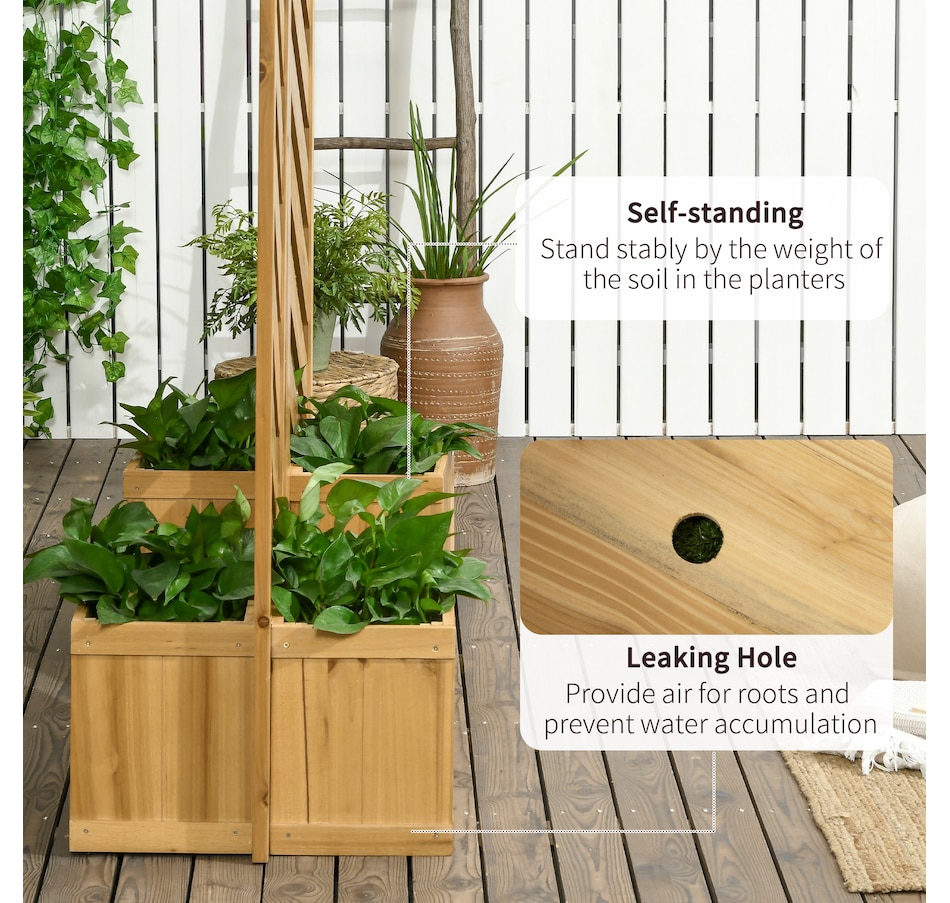 Image 946880_ALTMORE5.jpg, Product 946-880 / Price $209.99, Outsunny Freestanding Outdoor Privacy Screen from Outsunny on TSC.ca's Home & Garden department