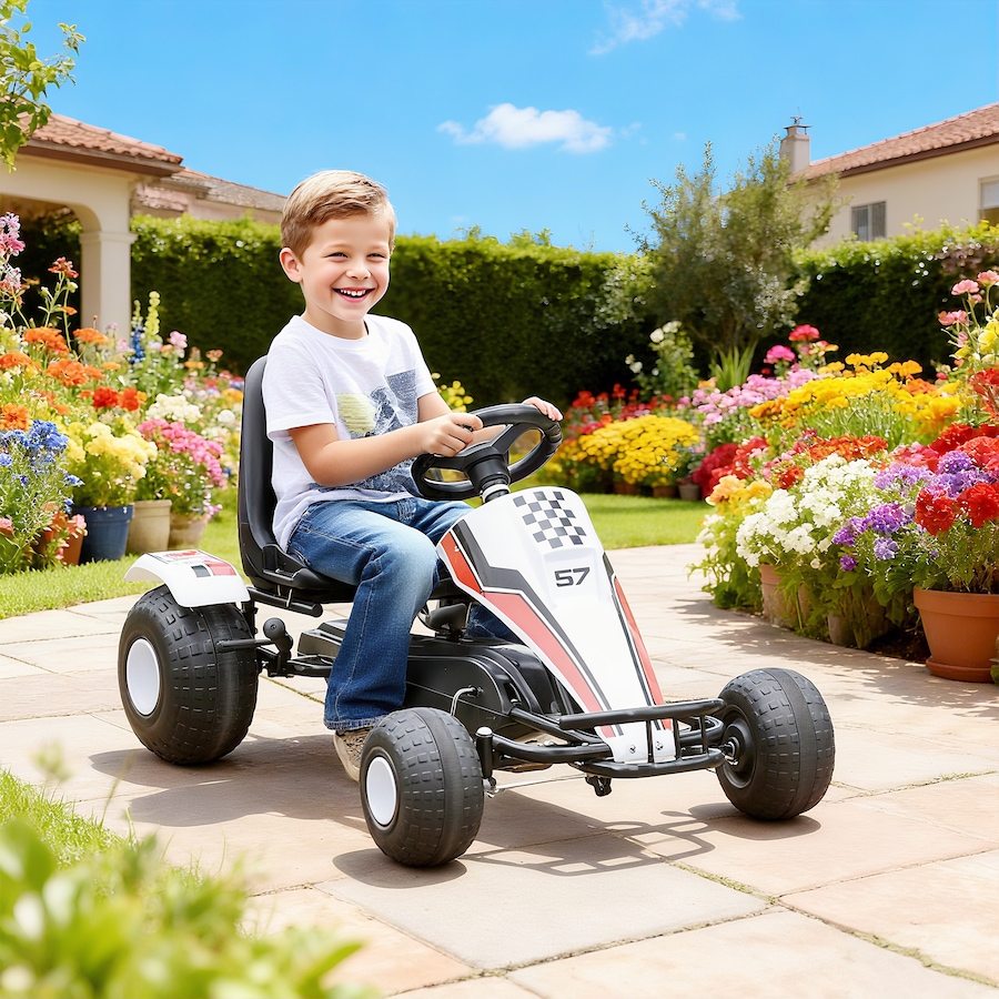Image 946885_ALTMORE10.jpg, Product 946-885 / Price $149.99, Aosom Kids Pedal Go Kart Children Racing Style Ride on Car with Adjustable Seat from Aosom on TSC.ca's Toys & Hobbies department