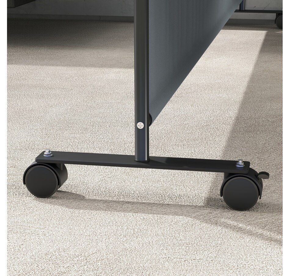 Image 946922_ALTMORE6.jpg, Product 946-922 / Price $56.99, Outsunny Room Divider with Wheels, 6ft Rolling Privacy Screen, Dark Grey from Outsunny on TSC.ca's Home & Garden department