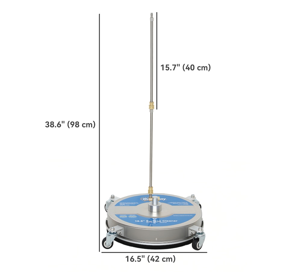 Image 946948_ALTMORE2.jpg, Product 946-948 / Price $119.99, Outsunny 16" Pressure Washer Surface Cleaner, Power Washer Surface Cleaner from Outsunny on TSC.ca's Home & Garden department