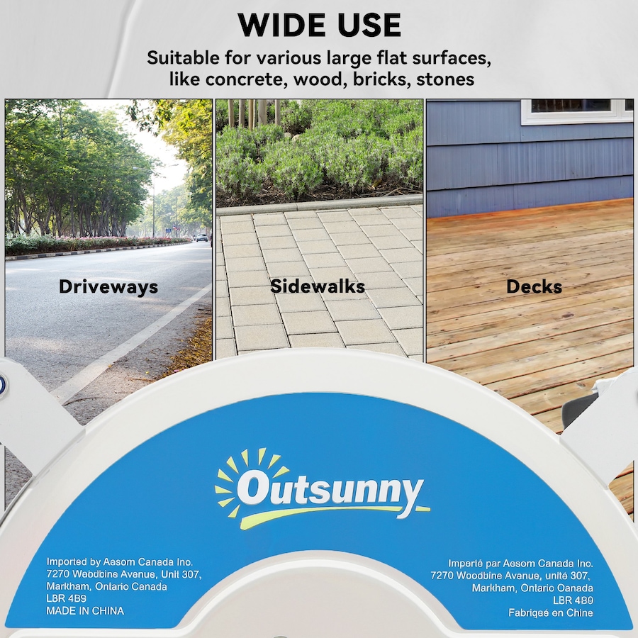Image 946948_ALTMORE7.jpg, Product 946-948 / Price $99.99, Outsunny 16" Pressure Washer Surface Cleaner, Power Washer Surface Cleaner from Outsunny on TSC.ca's Home & Garden department