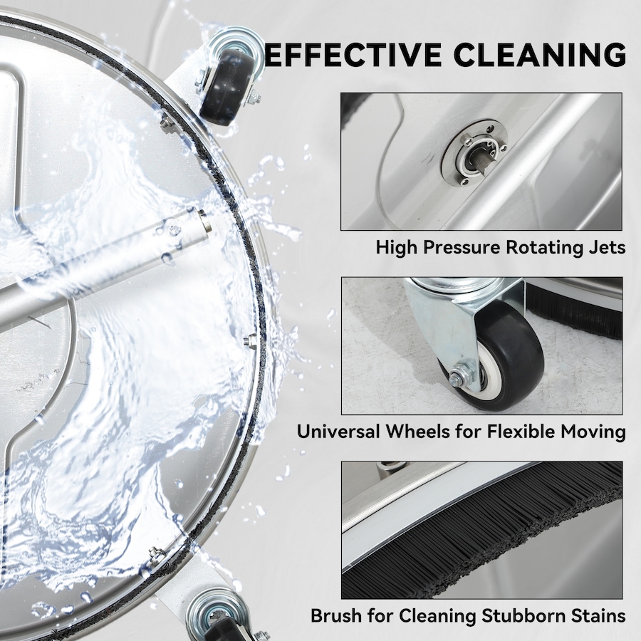 Image 946956_ALTMORE4.jpg, Product 946-956 / Price $185.99, Outsunny 18" Pressure Washer Surface Cleaner, Power Washer Surface Cleaner from Outsunny on TSC.ca's Home & Garden department
