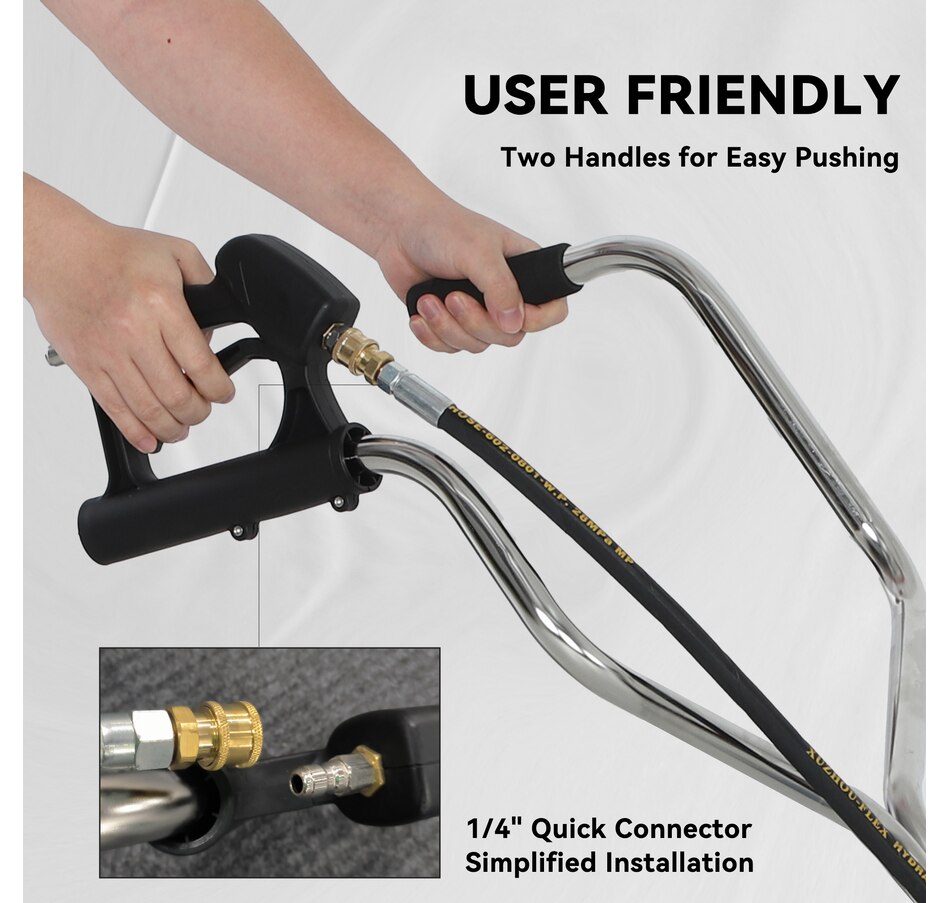 Image 946956_ALTMORE6.jpg, Product 946-956 / Price $254.99, Outsunny 18" Pressure Washer Surface Cleaner, Power Washer Surface Cleaner from Outsunny on TSC.ca's Home & Garden department