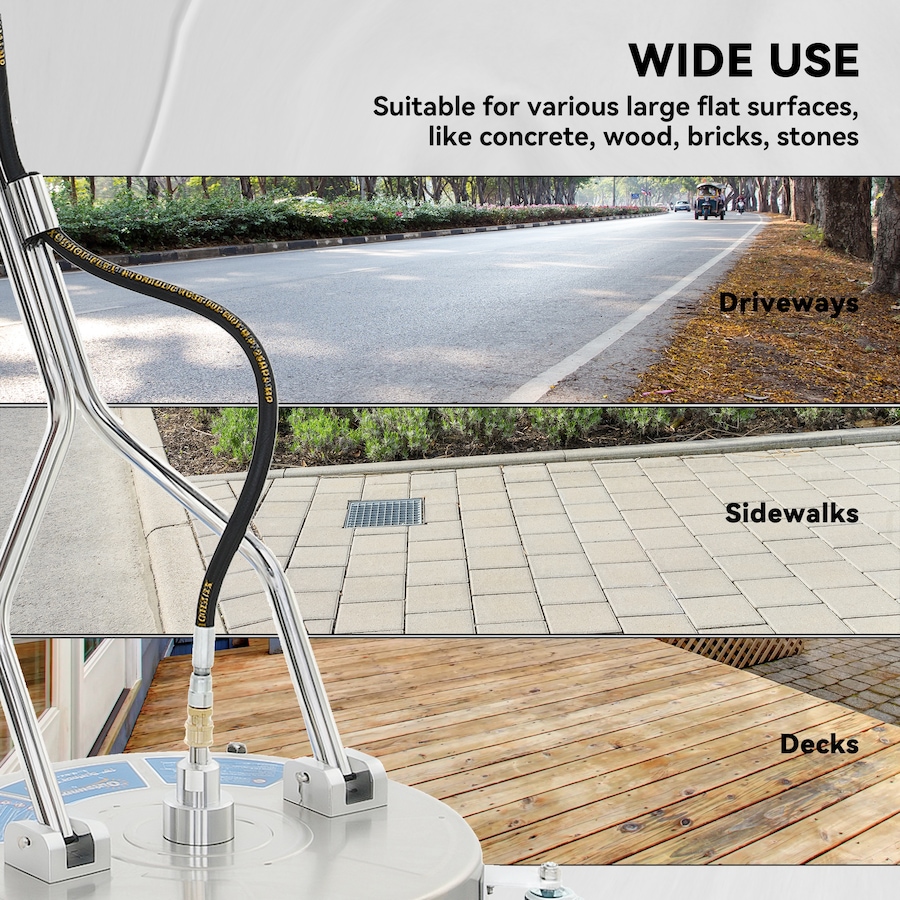 Image 946956_ALTMORE7.jpg, Product 946-956 / Price $185.99, Outsunny 18" Pressure Washer Surface Cleaner, Power Washer Surface Cleaner from Outsunny on TSC.ca's Home & Garden department