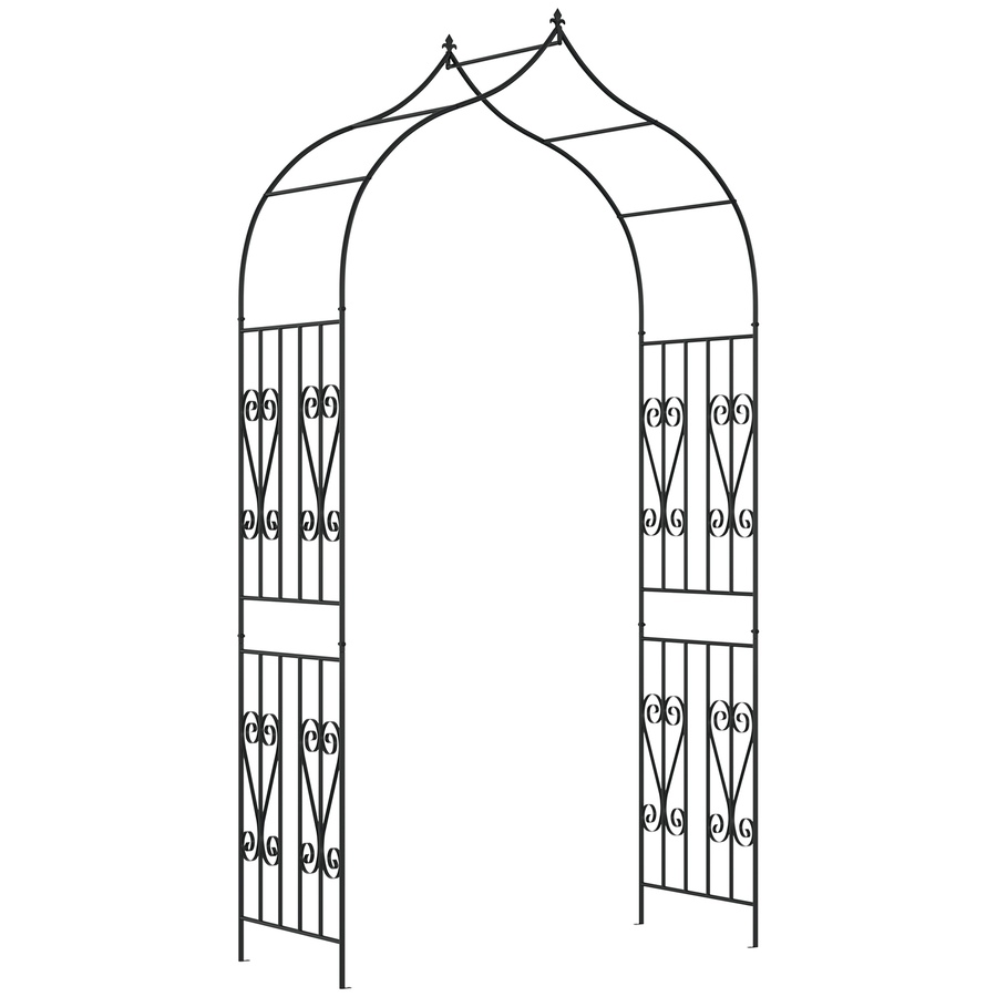 Image 946959.jpg, Product 946-959 / Price $134.99, Outsunny 8.7FT Garden Arch Trellis with Scrollwork Wedding Arbor for Roses from Outsunny on TSC.ca's Home & Garden department