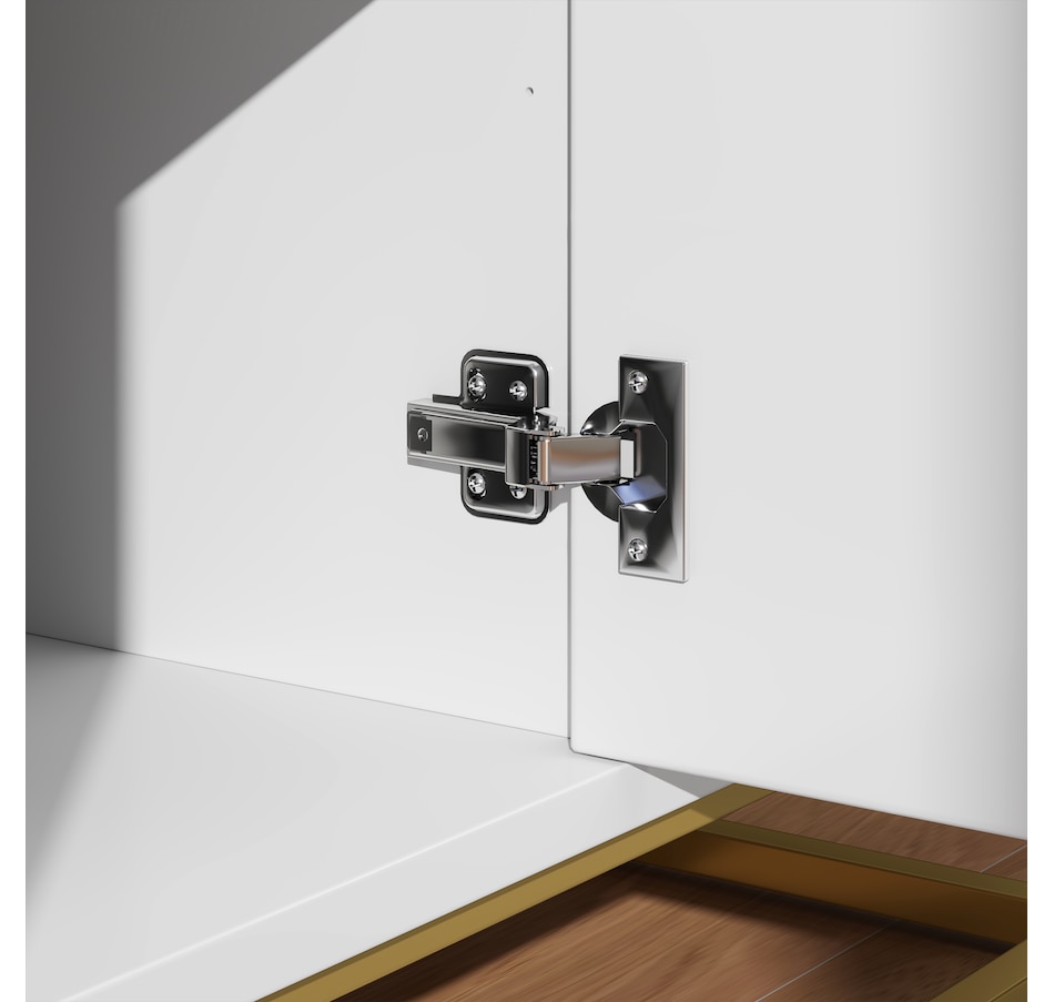 Image 947116_ALTMORE8.jpg, Product 947-116 / Price $164.99, HOMCOM 3-Door Storage Cabinet Sideboard for Living Room, White from HOMCOM on TSC.ca's Home & Garden department