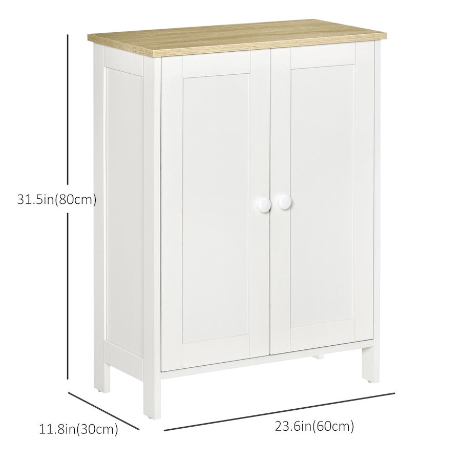 Image 947123_ALTMORE2.jpg, Product 947-123 / Price $114.32, HOMCOM Storage Cabinet with 2 Doors, 2 Adjustable Shelves for Living Room from HOMCOM on TSC.ca's Home & Garden department
