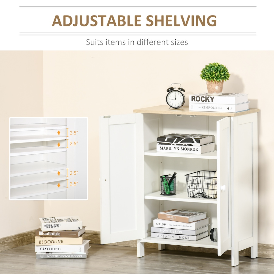 Image 947123_ALTMORE4.jpg, Product 947-123 / Price $114.32, HOMCOM Storage Cabinet with 2 Doors, 2 Adjustable Shelves for Living Room from HOMCOM on TSC.ca's Home & Garden department