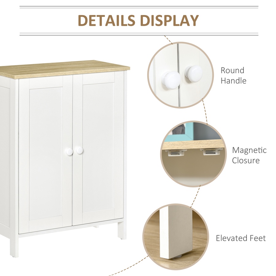 Image 947123_ALTMORE6.jpg, Product 947-123 / Price $114.32, HOMCOM Storage Cabinet with 2 Doors, 2 Adjustable Shelves for Living Room from HOMCOM on TSC.ca's Home & Garden department