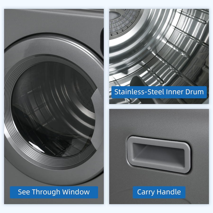 Image 947140_ALTMORE12.jpg, Product 947-140 / Price $349.99 - $364.99, HOMCOM Electric Portable Dryer 1300W 3.22 CuFt Compact Laundry Dryer from HOMCOM on TSC.ca's Home & Garden department