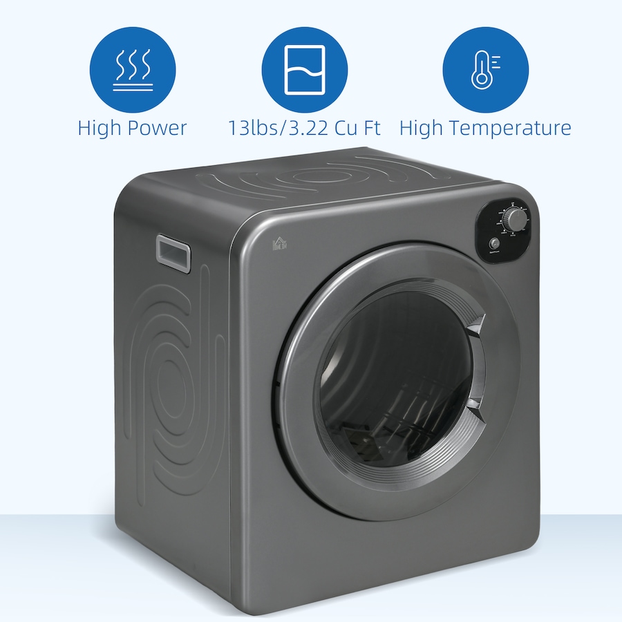 Image 947140_ALTMORE15.jpg, Product 947-140 / Price $349.99 - $364.99, HOMCOM Electric Portable Dryer 1300W 3.22 CuFt Compact Laundry Dryer from HOMCOM on TSC.ca's Home & Garden department