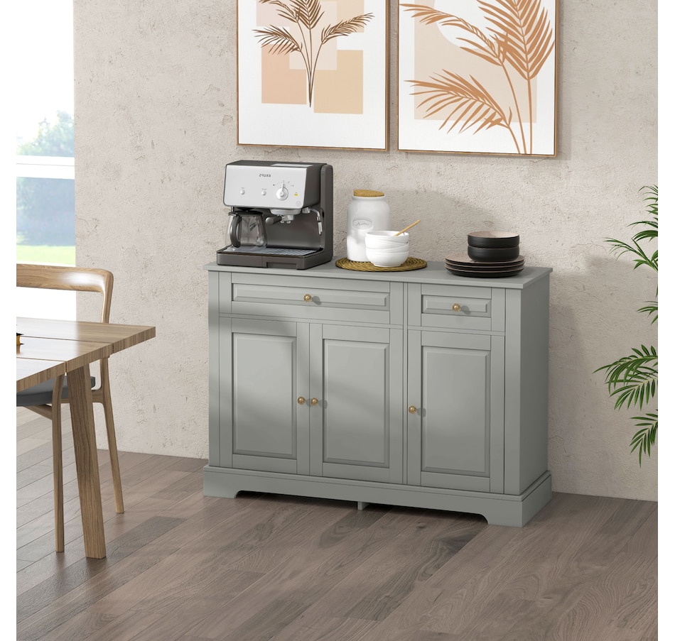 Image 947141_ALTMORE14.jpg, Product 947-141 / Price $239.99 - $269.99, HOMCOM Sideboard Buffet Cabinet, Modern Kitchen Cabinet with 2 Drawers from HOMCOM on TSC.ca's Home & Garden department