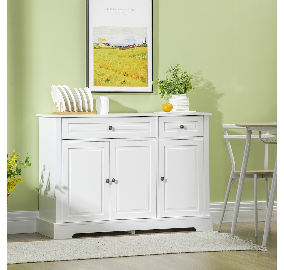 Image 947141_ALTMORE17.jpg, Product 947-141 / Price $239.99 - $269.99, HOMCOM Sideboard Buffet Cabinet, Modern Kitchen Cabinet with 2 Drawers from HOMCOM on TSC.ca's Home & Garden department