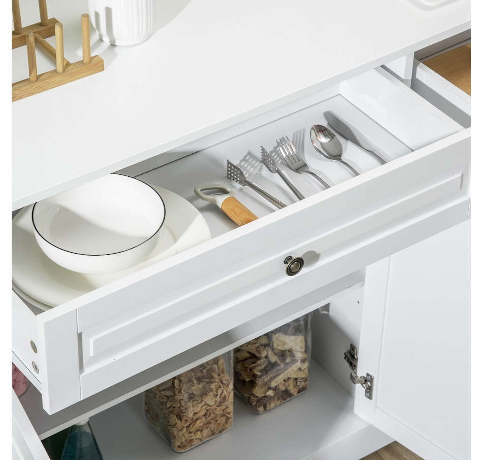 Image 947141_ALTMORE22.jpg, Product 947-141 / Price $239.99 - $269.99, HOMCOM Sideboard Buffet Cabinet, Modern Kitchen Cabinet with 2 Drawers from HOMCOM on TSC.ca's Home & Garden department