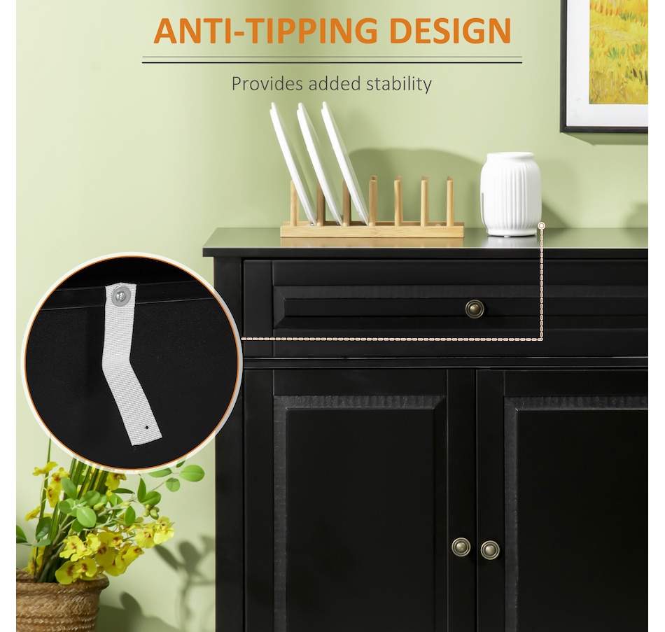 Image 947141_ALTMORE5.jpg, Product 947-141 / Price $239.99 - $269.99, HOMCOM Sideboard Buffet Cabinet, Modern Kitchen Cabinet with 2 Drawers from HOMCOM on TSC.ca's Home & Garden department