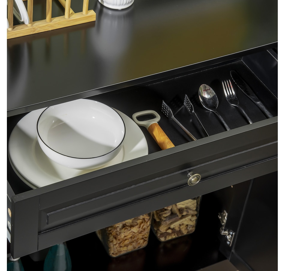 Image 947141_ALTMORE8.jpg, Product 947-141 / Price $239.99 - $269.99, HOMCOM Sideboard Buffet Cabinet, Modern Kitchen Cabinet with 2 Drawers from HOMCOM on TSC.ca's Home & Garden department