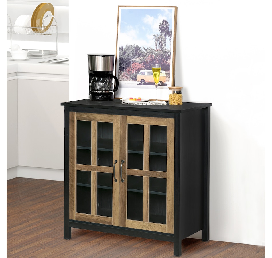 Image 947145_ALTMORE16.jpg, Product 947-145 / Price $149.99, HOMCOM Kitchen Sideboard with Glass Doors Buffet Cabinet Accent Cabinet from HOMCOM on TSC.ca's Home & Garden department