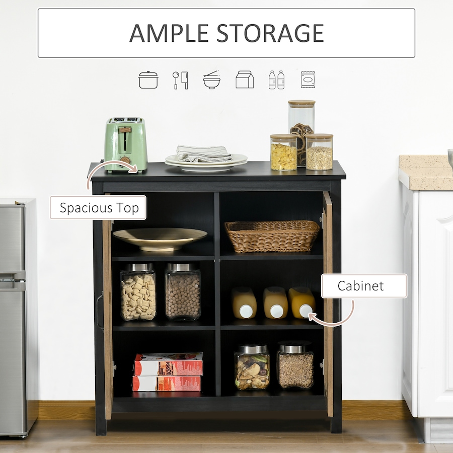 Image 947145_ALTMORE20.jpg, Product 947-145 / Price $144.99, HOMCOM Kitchen Sideboard with Glass Doors Buffet Cabinet Accent Cabinet from HOMCOM on TSC.ca's Home & Garden department