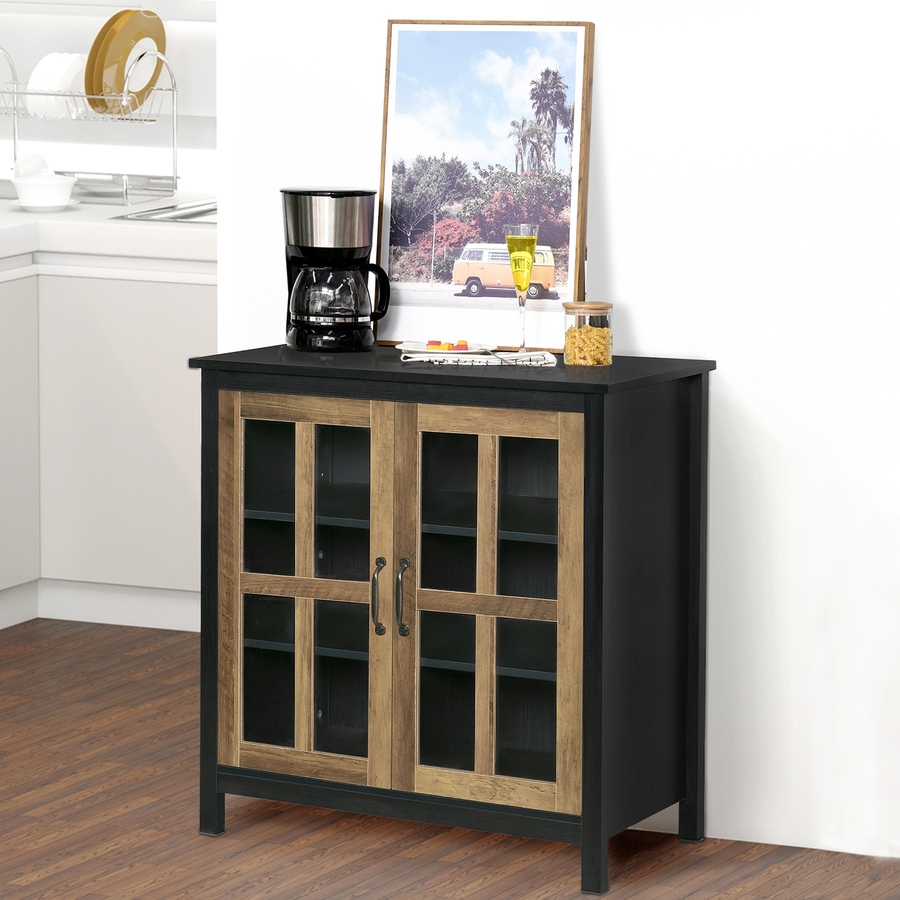 Image 947145_ALTMORE25.jpg, Product 947-145 / Price $144.99, HOMCOM Kitchen Sideboard with Glass Doors Buffet Cabinet Accent Cabinet from HOMCOM on TSC.ca's Home & Garden department