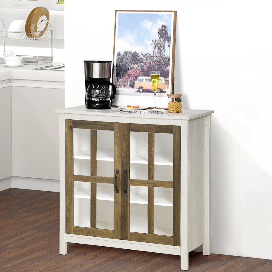 Image 947145_ALTMORE8.jpg, Product 947-145 / Price $144.99, HOMCOM Kitchen Sideboard with Glass Doors Buffet Cabinet Accent Cabinet from HOMCOM on TSC.ca's Home & Garden department