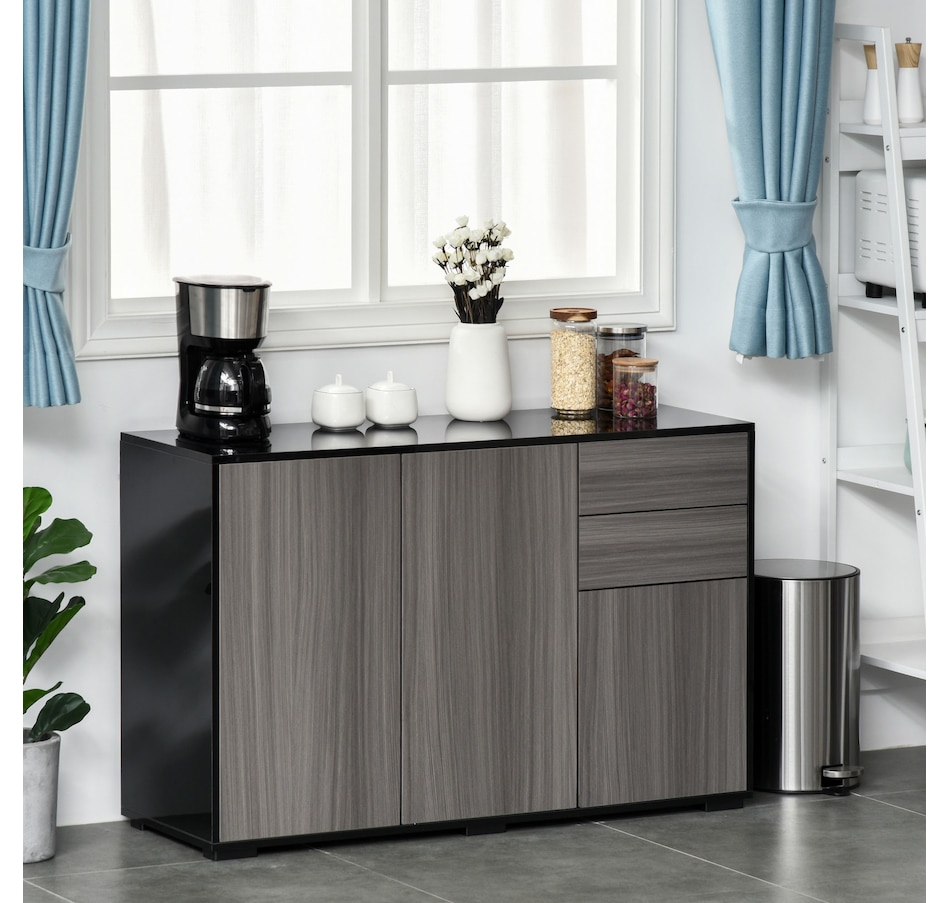 Image 947148_ALTMORE1.jpg, Product 947-148 / Price $205.99, HOMCOM Kitchen Sideboard with Push-Open Drawers and Storage Cabinets from HOMCOM on TSC.ca's Home & Garden department