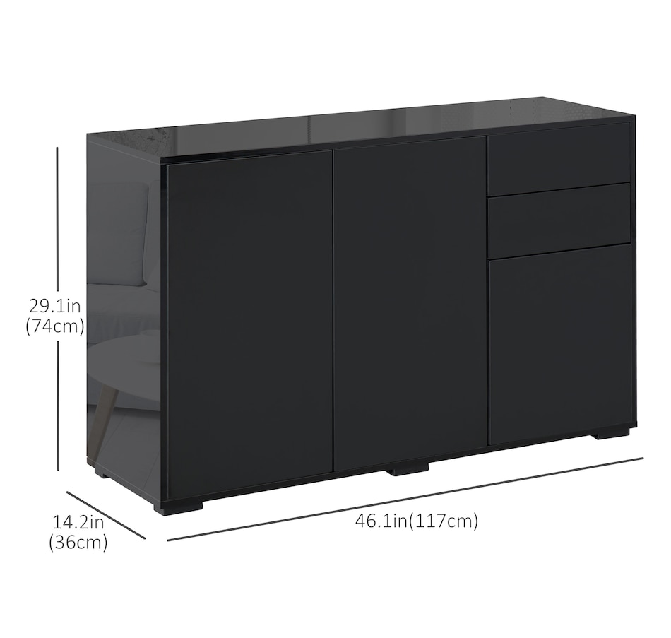 Image 947148_ALTMORE10.jpg, Product 947-148 / Price $205.99, HOMCOM Kitchen Sideboard with Push-Open Drawers and Storage Cabinets from HOMCOM on TSC.ca's Home & Garden department