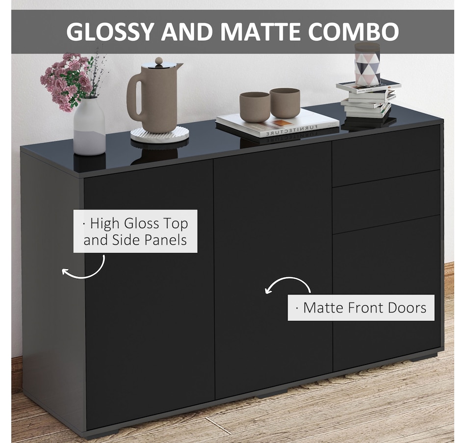 Image 947148_ALTMORE12.jpg, Product 947-148 / Price $205.99, HOMCOM Kitchen Sideboard with Push-Open Drawers and Storage Cabinets from HOMCOM on TSC.ca's Home & Garden department