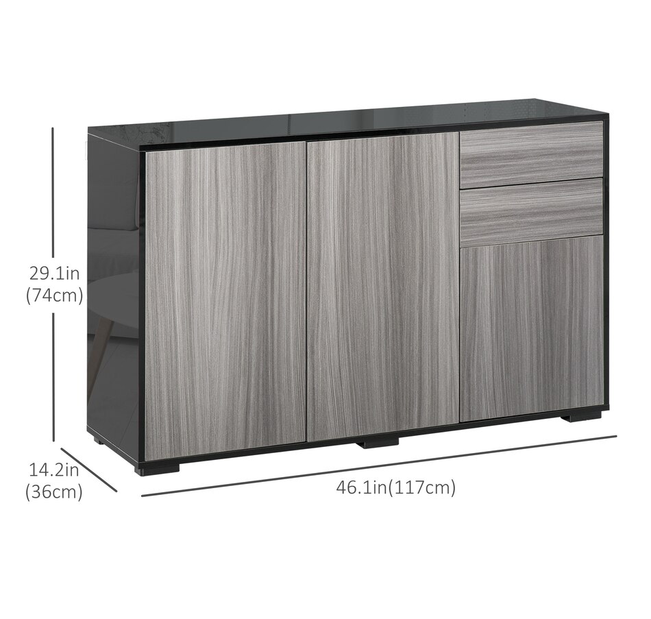 Image 947148_ALTMORE2.jpg, Product 947-148 / Price $205.99, HOMCOM Kitchen Sideboard with Push-Open Drawers and Storage Cabinets from HOMCOM on TSC.ca's Home & Garden department