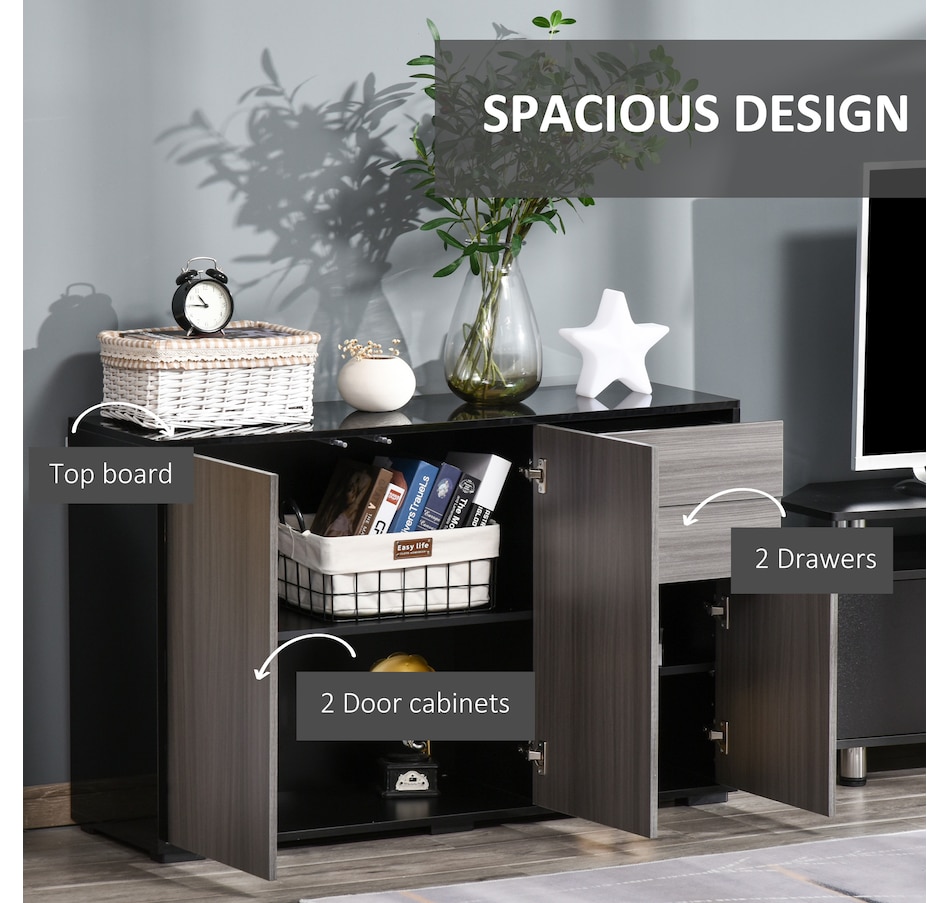 Image 947148_ALTMORE3.jpg, Product 947-148 / Price $205.99, HOMCOM Kitchen Sideboard with Push-Open Drawers and Storage Cabinets from HOMCOM on TSC.ca's Home & Garden department