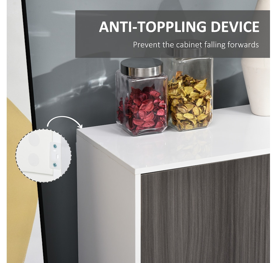 Image 947148_ALTMORE30.jpg, Product 947-148 / Price $205.99, HOMCOM Kitchen Sideboard with Push-Open Drawers and Storage Cabinets from HOMCOM on TSC.ca's Home & Garden department