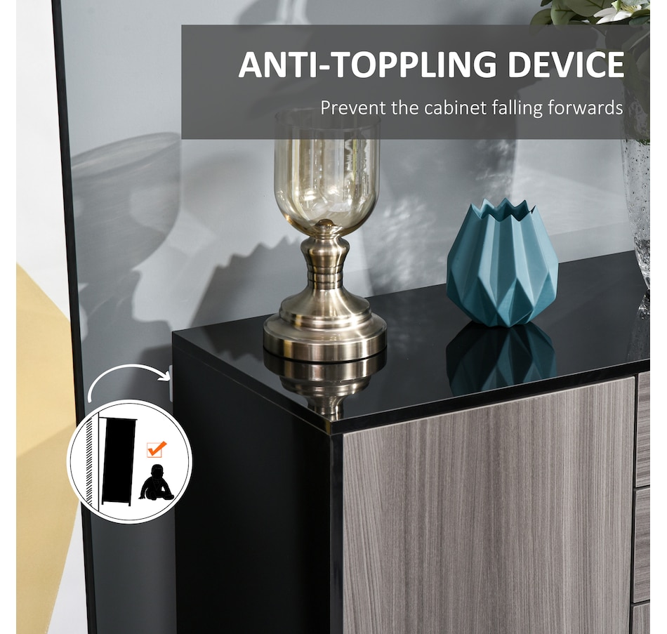 Image 947148_ALTMORE6.jpg, Product 947-148 / Price $205.99, HOMCOM Kitchen Sideboard with Push-Open Drawers and Storage Cabinets from HOMCOM on TSC.ca's Home & Garden department