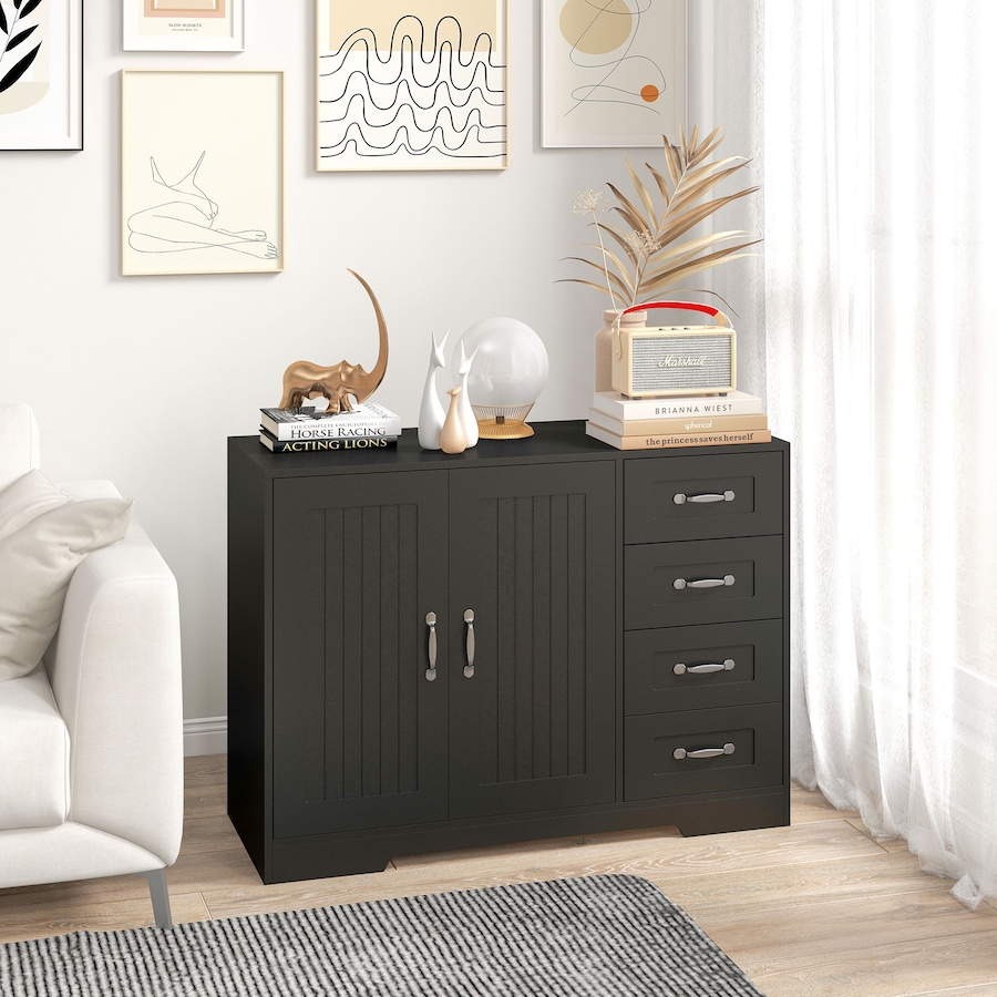 Image 947149_ALTMORE1.jpg, Product 947-149 / Price $209.99, HOMCOM Sideboard Storage Cabinet with 2 Doors Cupboard and 4 Drawers from HOMCOM on TSC.ca's Home & Garden department