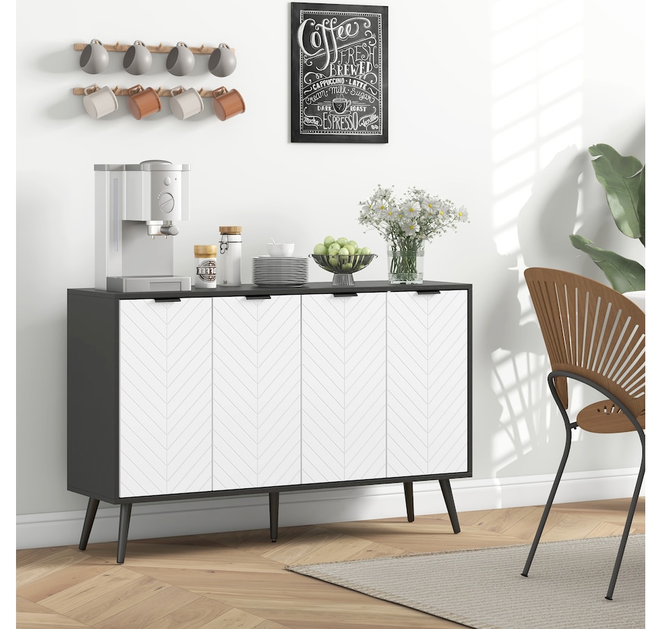 Image 947150_ALTMORE1.jpg, Product 947-150 / Price $159.99 - $179.99, HOMCOM Sideboard Storage Cabinet, Accent Cupboard with Adjustable Shelves from HOMCOM on TSC.ca's Home & Garden department
