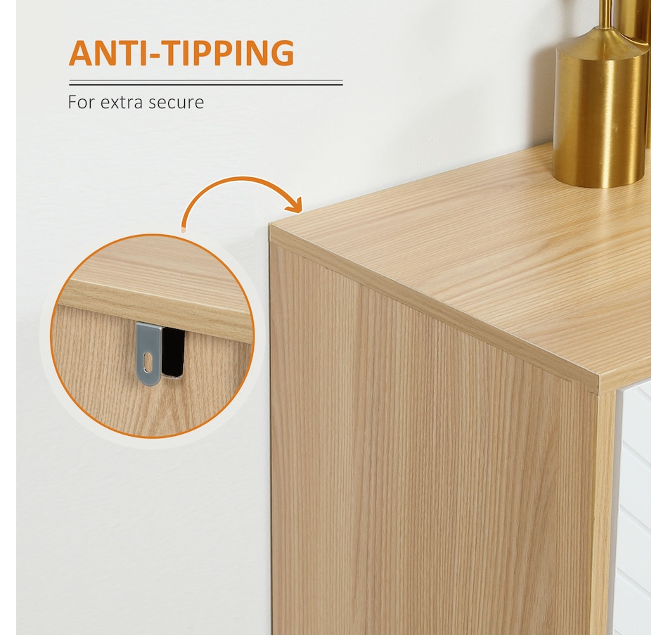 Image 947150_ALTMORE14.jpg, Product 947-150 / Price $159.99 - $179.99, HOMCOM Sideboard Storage Cabinet, Accent Cupboard with Adjustable Shelves from HOMCOM on TSC.ca's Home & Garden department