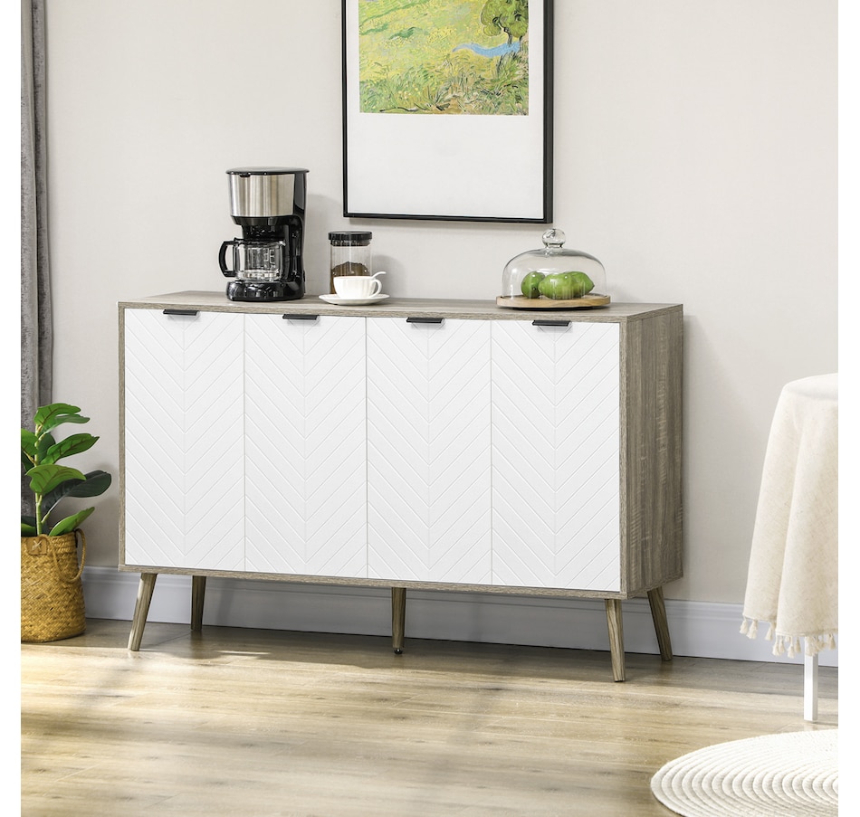 Image 947150_ALTMORE17.jpg, Product 947-150 / Price $159.99 - $179.99, HOMCOM Sideboard Storage Cabinet, Accent Cupboard with Adjustable Shelves from HOMCOM on TSC.ca's Home & Garden department