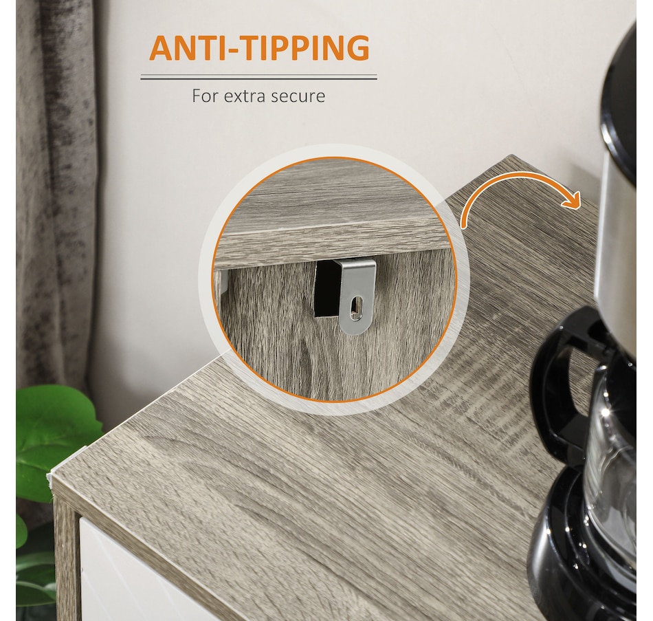 Image 947150_ALTMORE22.jpg, Product 947-150 / Price $159.99 - $179.99, HOMCOM Sideboard Storage Cabinet, Accent Cupboard with Adjustable Shelves from HOMCOM on TSC.ca's Home & Garden department