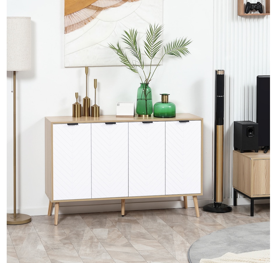 Image 947150_ALTMORE9.jpg, Product 947-150 / Price $159.99 - $179.99, HOMCOM Sideboard Storage Cabinet, Accent Cupboard with Adjustable Shelves from HOMCOM on TSC.ca's Home & Garden department