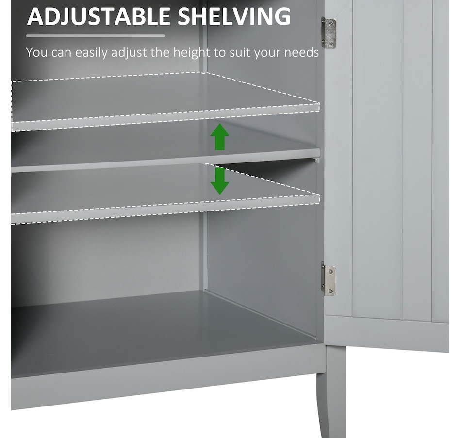 Image 947153_ALTMORE14.jpg, Product 947-153 / Price $184.99 - $199.99, HOMCOM Sideboard Buffet Storage Cabinet Console Table with 2 Doors Black from HOMCOM on TSC.ca's Home & Garden department