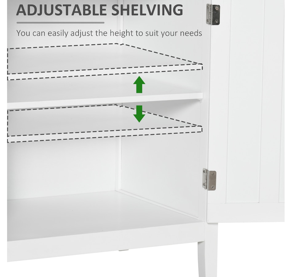 Image 947153_ALTMORE24.jpg, Product 947-153 / Price $184.99 - $199.99, HOMCOM Sideboard Buffet Storage Cabinet Console Table with 2 Doors Black from HOMCOM on TSC.ca's Home & Garden department