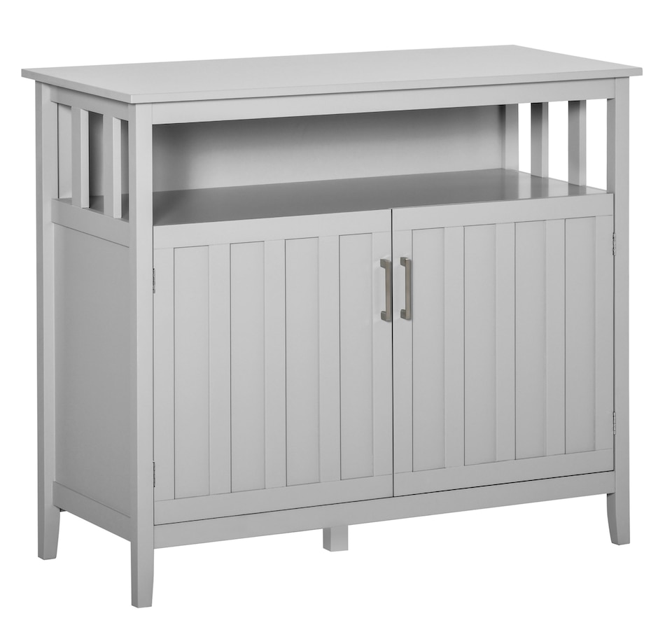 Image 947153_ST02.jpg, Product 947-153 / Price $184.99 - $199.99, HOMCOM Sideboard Buffet Storage Cabinet Console Table with 2 Doors Black from HOMCOM on TSC.ca's Home & Garden department