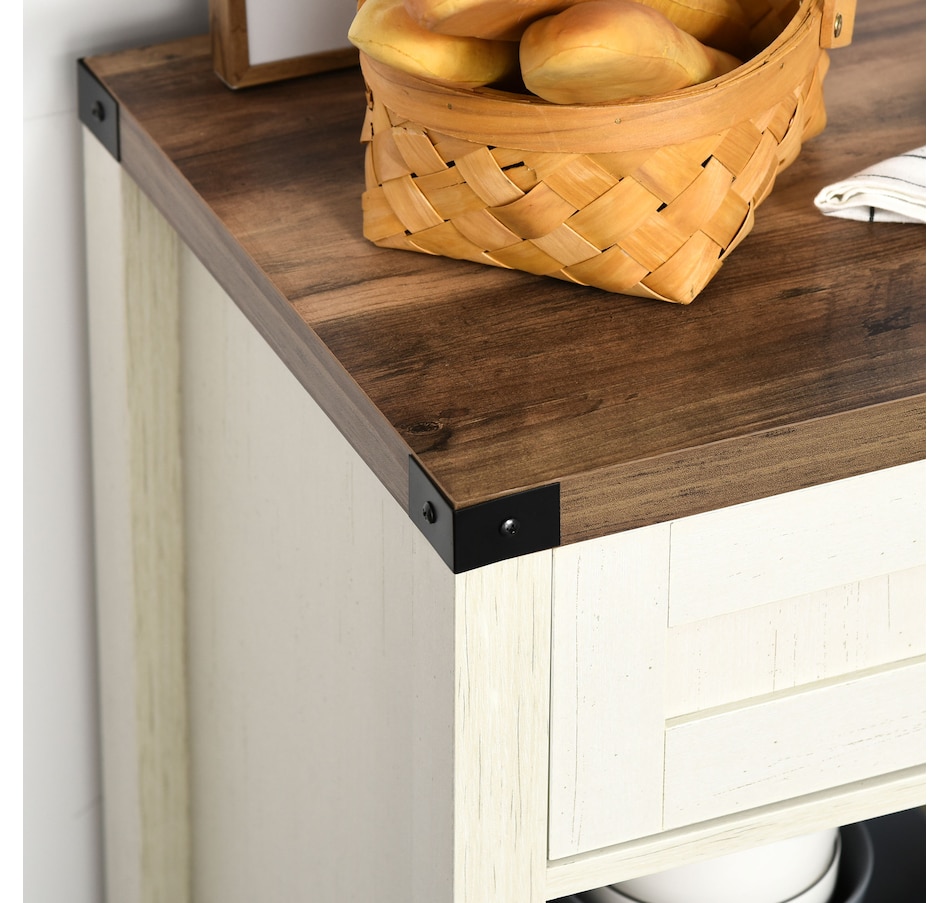 Image 947155_ALTMORE15.jpg, Product 947-155 / Price $169.99 - $174.99, HOMCOM Rustic Barn Door Storage Cabinet Modern Farmhouse Buffet Sideboard from HOMCOM on TSC.ca's Home & Garden department