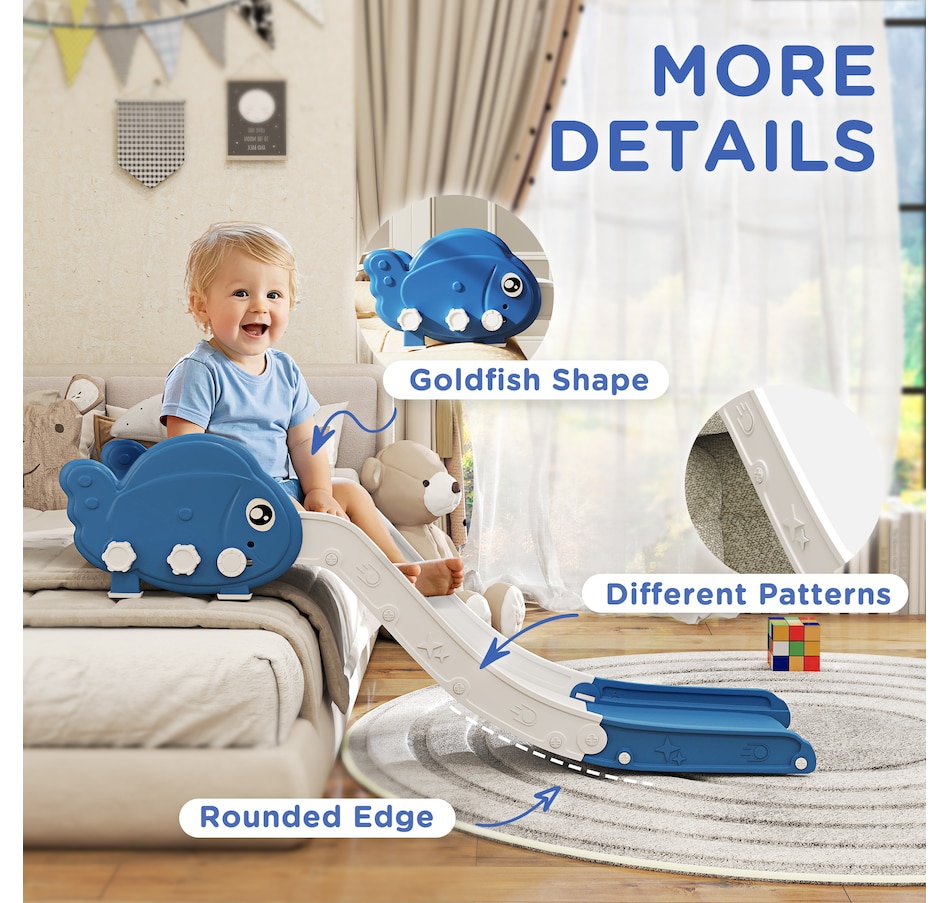 Image 947170_ALTMORE7.jpg, Product 947-170 / Price $76.99, Qaba Couch Slide for Kids, Toddler Slide Can Be Used for Bed, Sofa, Stairs from Qaba on TSC.ca's Home & Garden department