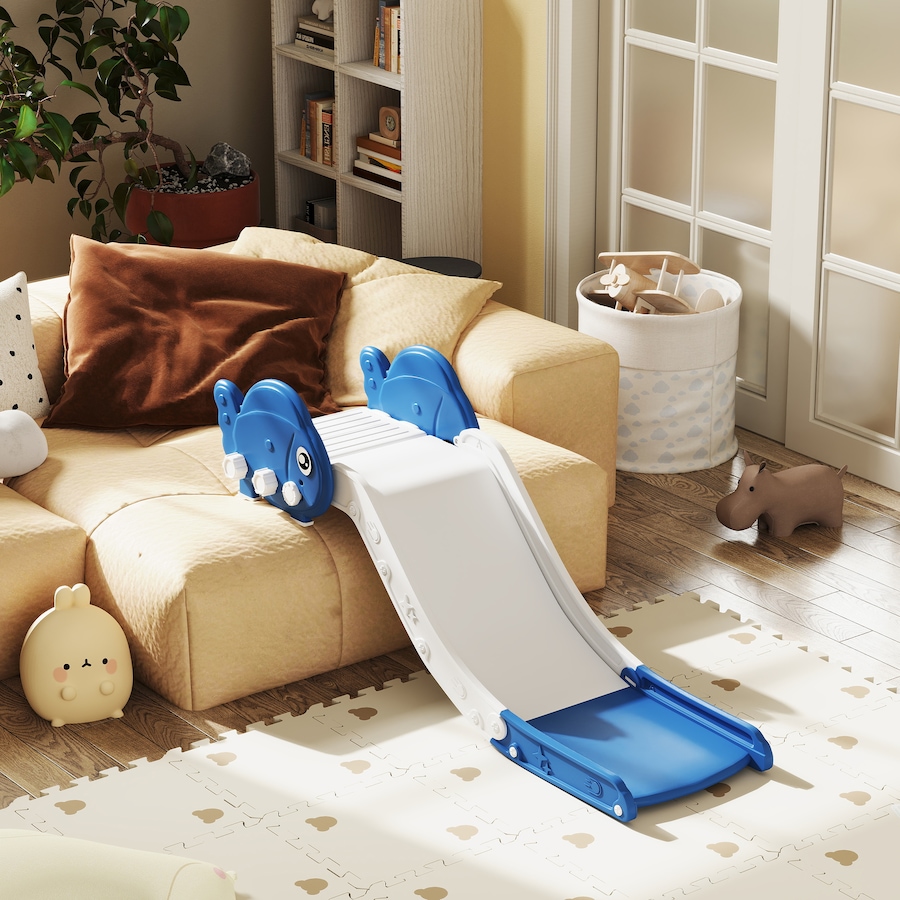 Image 947170_ALTMORE8.jpg, Product 947-170 / Price $72.51, Qaba Toddler Couch Slide for Bed, Sofa, Stairs, for 18-48 Months, Blue from Qaba on TSC.ca's Home & Garden department