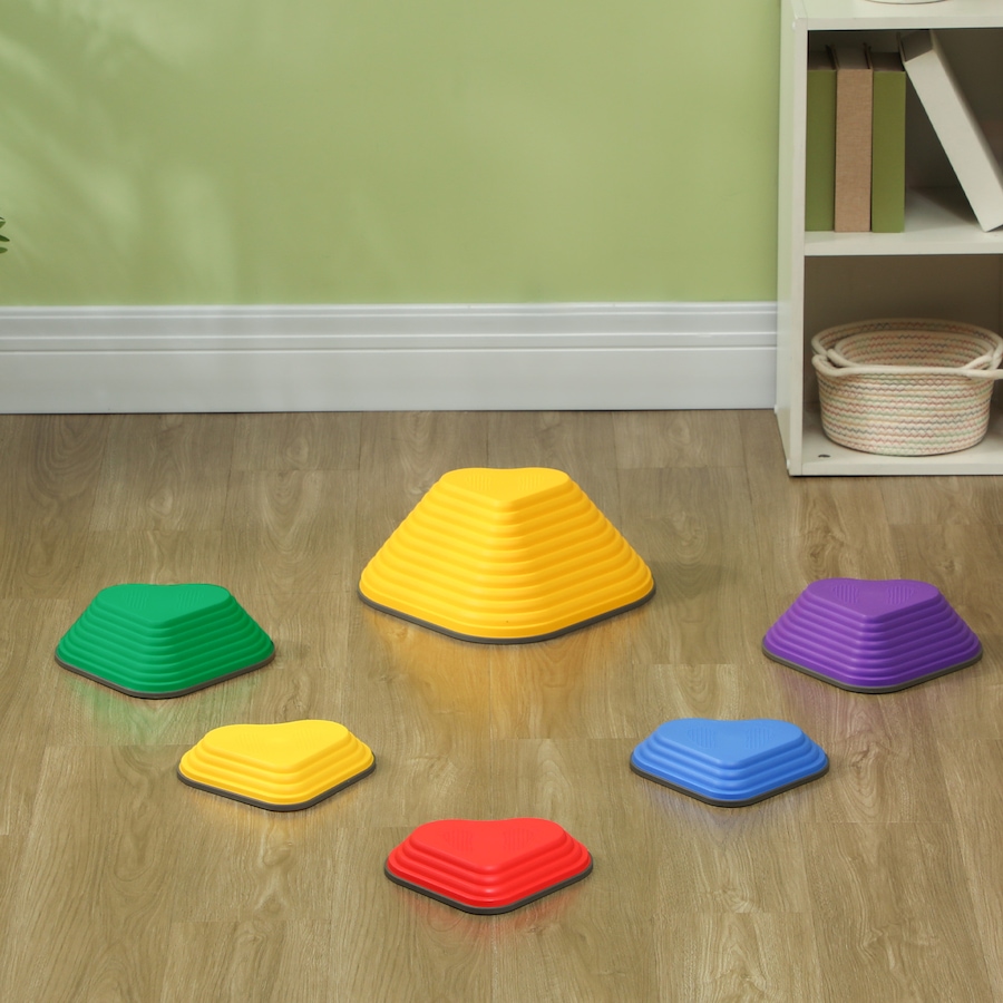 Image 947186_ALTMORE9.jpg, Product 947-186 / Price $29.99, Qaba 6PCs Stepping Stones Kids, Non-Slip Stackable Balance Stepping Stone from Qaba on TSC.ca's Home & Garden department