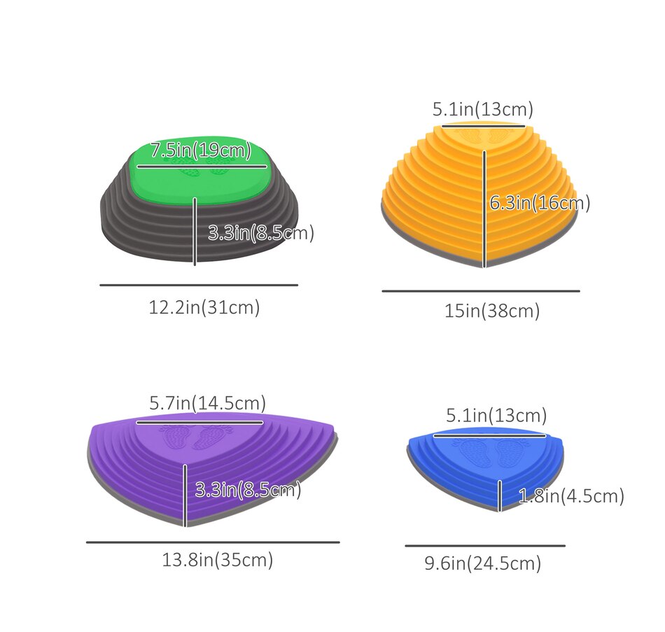 Image 947211_ALTMORE3.jpg, Product 947-211 / Price $79.99, Outsunny Kids Balance Stepping Stones 11 pcs, Indoor Outdoor Play Equipment from Outsunny on TSC.ca's Home & Garden department