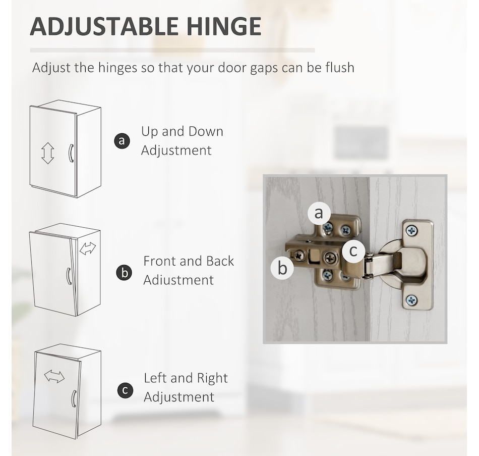 Image 947212_ALTMORE5.jpg, Product 947-212 / Price $209.99, HOMCOM Kitchen Storage Cabinet, Freestanding Pantry Cabinet, White from HOMCOM on TSC.ca's Home & Garden department