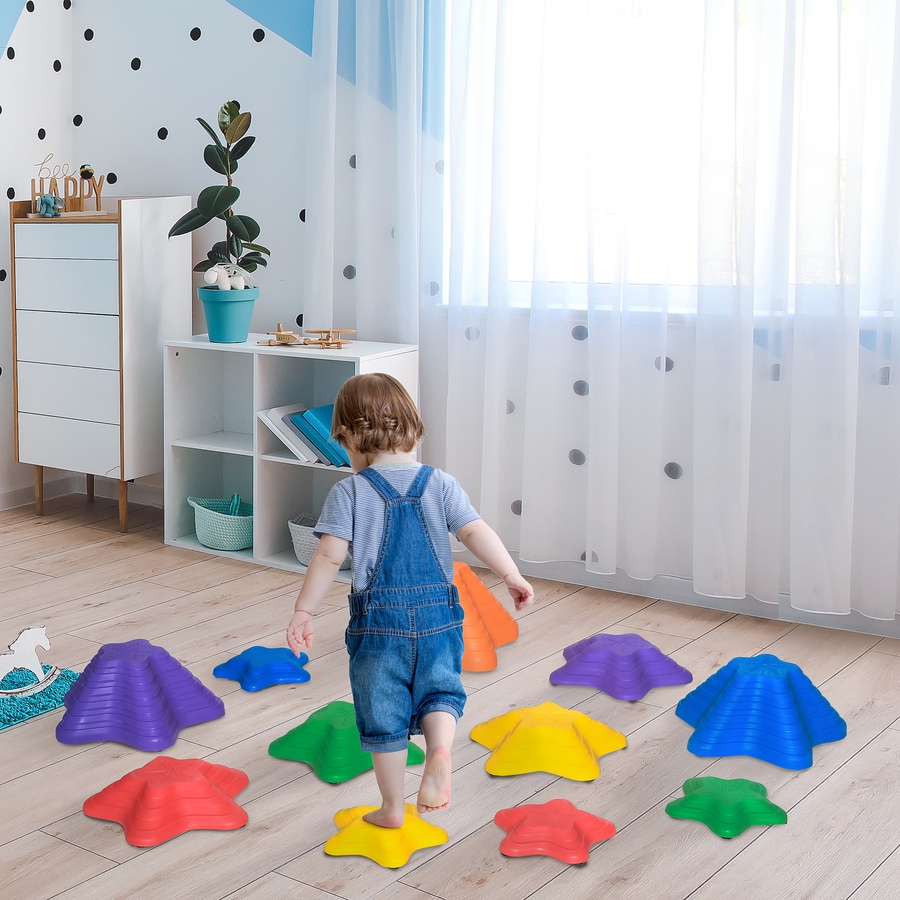 Image 947243_ALTMORE2.jpg, Product 947-243 / Price $61.99, Outsunny 11 PCS Balance Stepping Stones for Kids to Coordination, Balance from Outsunny on TSC.ca's Home & Garden department