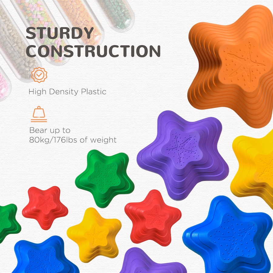Image 947243_ALTMORE6.jpg, Product 947-243 / Price $61.99, Outsunny 11 PCS Balance Stepping Stones for Kids to Coordination, Balance from Outsunny on TSC.ca's Home & Garden department